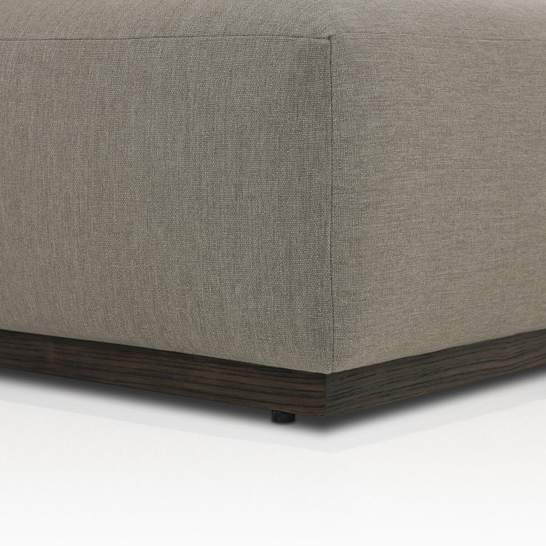 Build Your Own: Davis Outdoor Sectional - Alessi Fawn - Outdoor Ottoman Piece