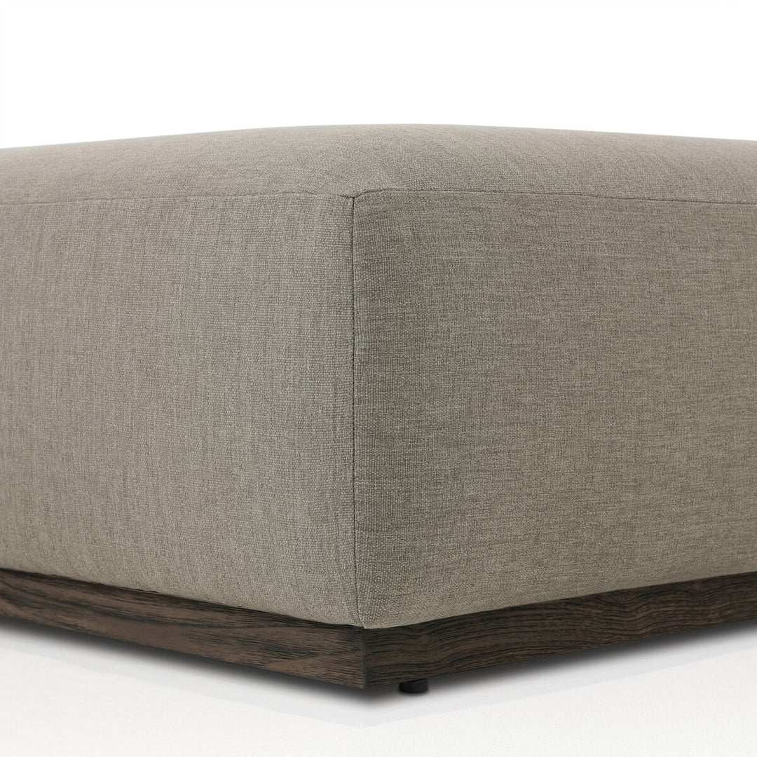 Build Your Own: Davis Outdoor Sectional - Alessi Fawn - Outdoor Ottoman Piece