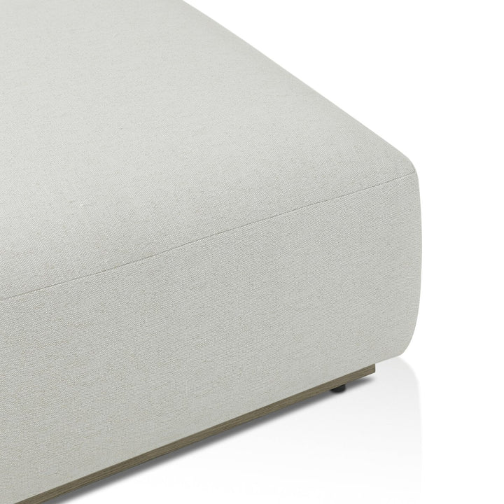 Build Your Own: Davis Outdoor Sectional - Alessi Linen - Outdoor Ottoman Piece