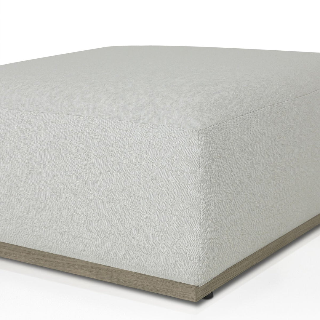 Build Your Own: Davis Outdoor Sectional - Alessi Linen - Outdoor Ottoman Piece