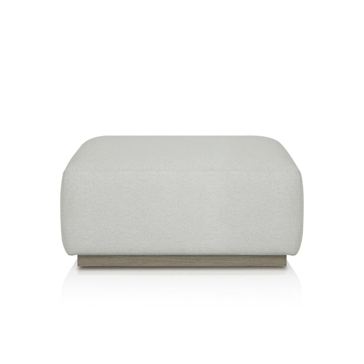 Build Your Own: Davis Outdoor Sectional - Alessi Linen - Outdoor Ottoman Piece