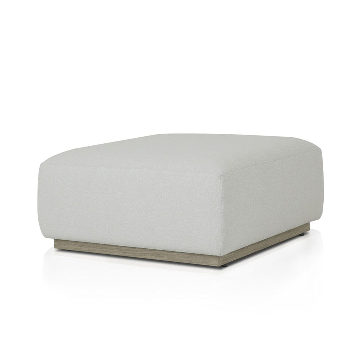 Build Your Own: Davis Outdoor Sectional - Alessi Linen - Outdoor Ottoman Piece