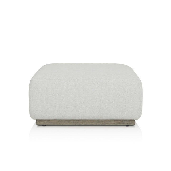 Build Your Own: Davis Outdoor Sectional - Alessi Linen - Outdoor Ottoman Piece