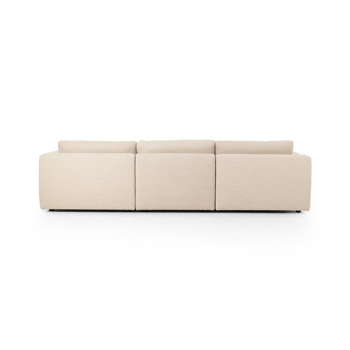 Franklin 3-Piece Sectional - Antwerp Taupe - W/ Ottoman