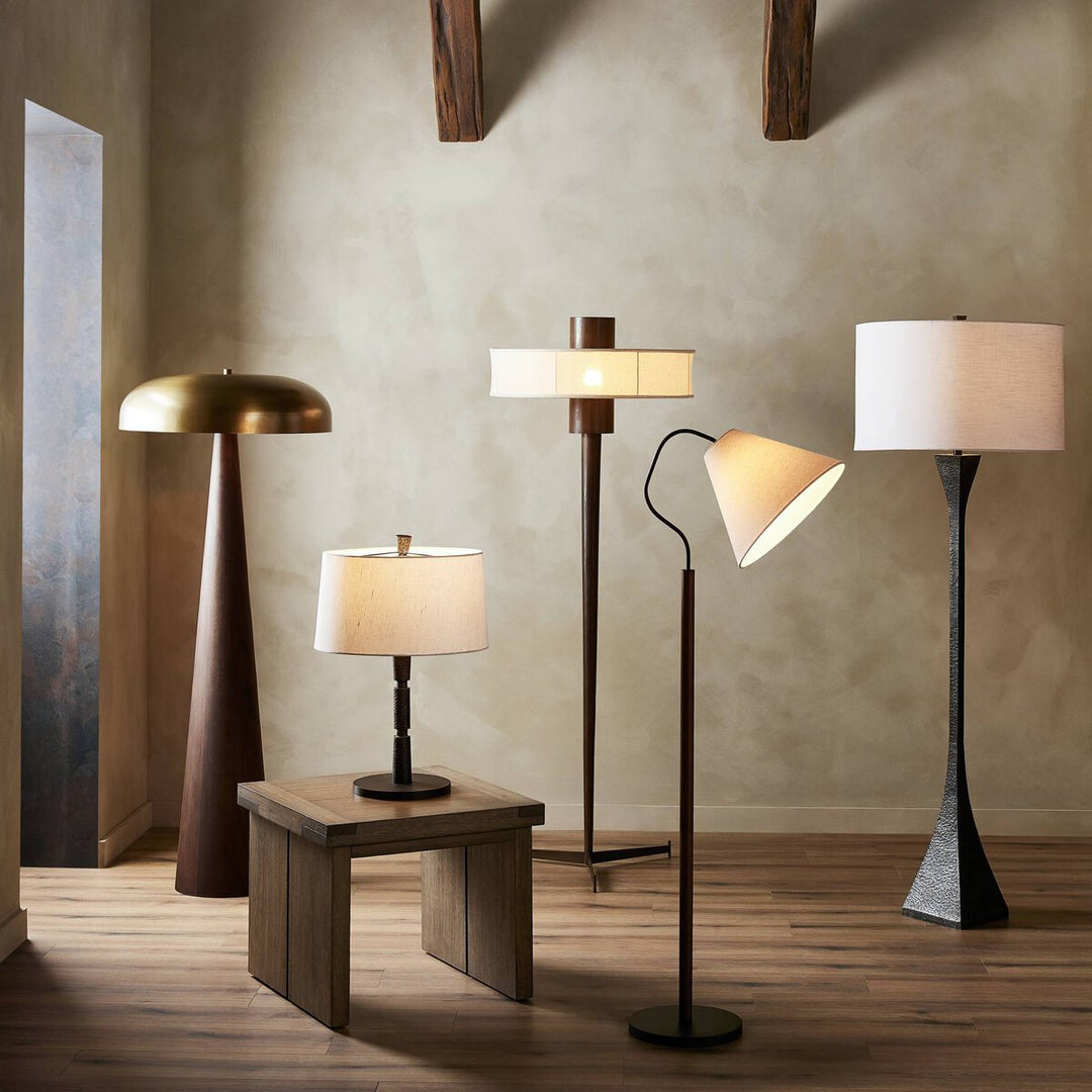 Slim Forged Floor Lamp