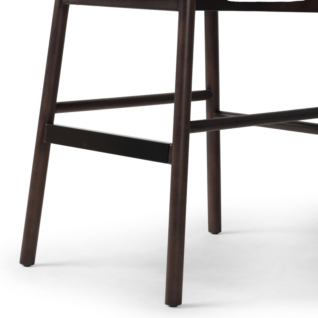 Cora Armless Bar + Counter Stool - Bar - Sonoma Black