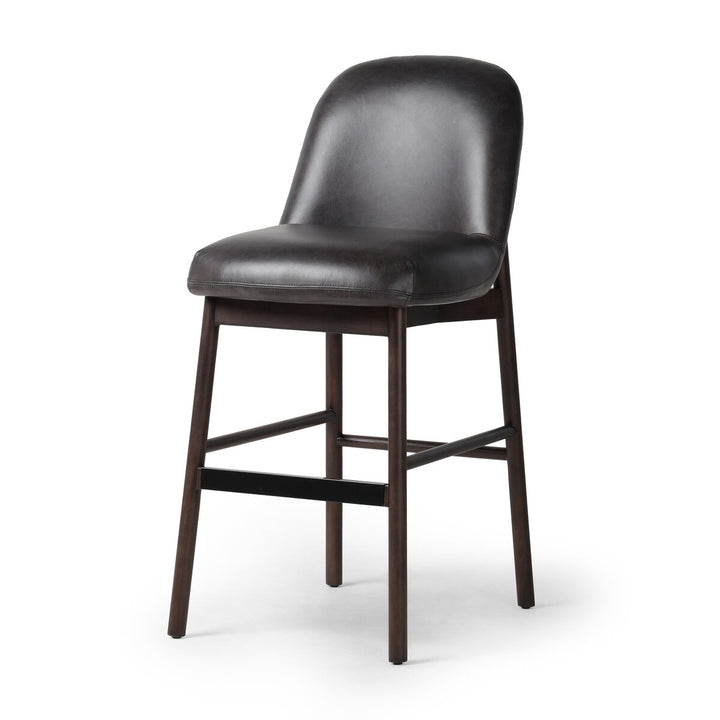 Cora Armless Bar + Counter Stool - Bar - Sonoma Black