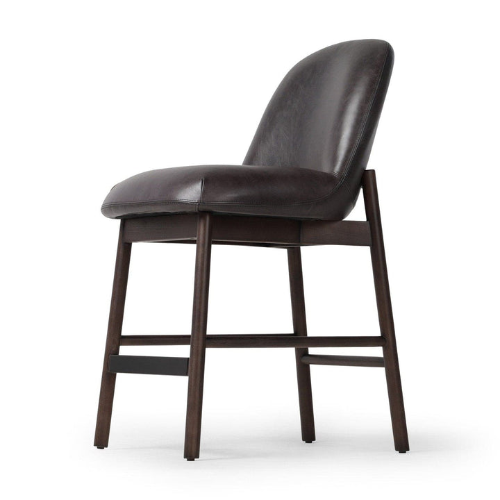 Wren Armless Counter Stool - Sonoma Black