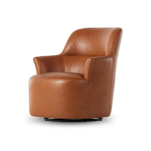 Ernesto Swivel Chair-Four Hands-FH-239496-001-Lounge Chairs-1-France and Son