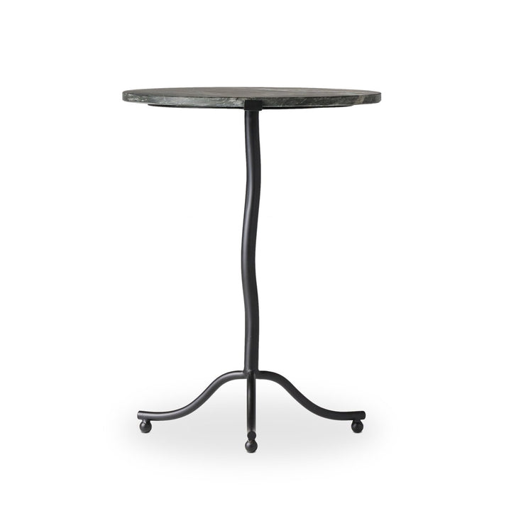 Amelie End Table - Black Marble