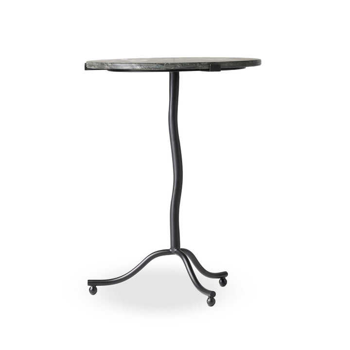 Amelie End Table - Black Marble