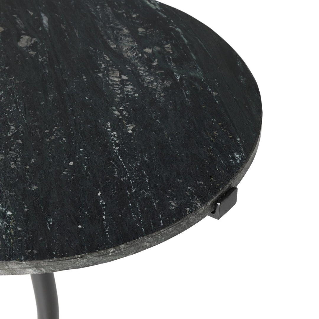 Amelie End Table - Black Marble