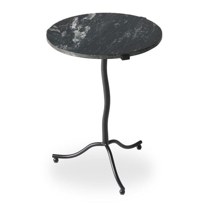 Amelie End Table - Black Marble