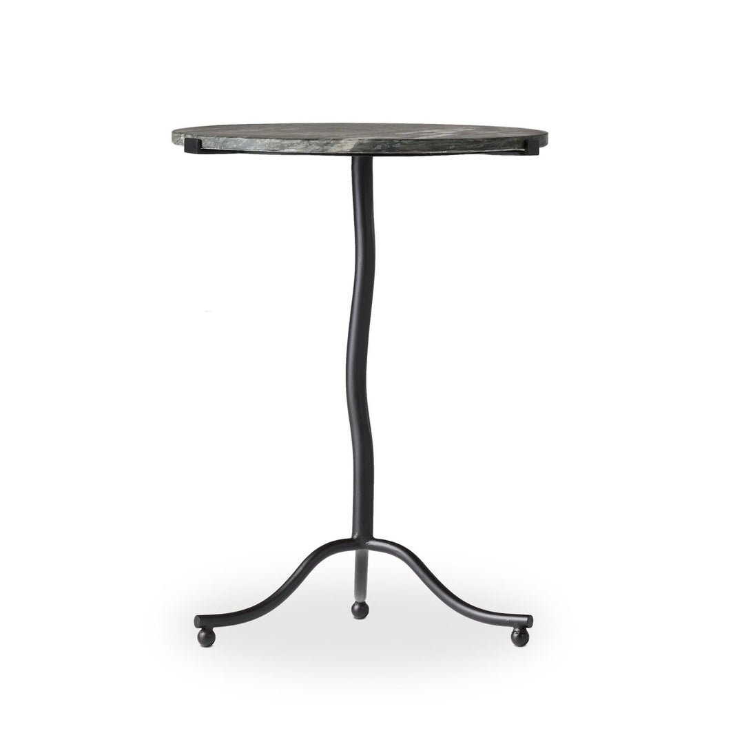 Amelie End Table - Black Marble