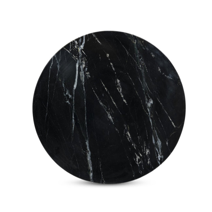 Amelie End Table - Black Marble