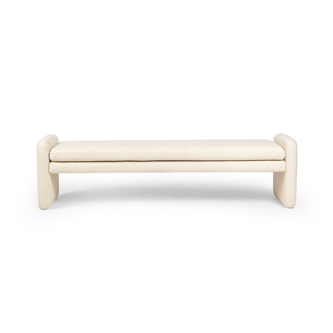 Selena Accent Bench - Durham Cream