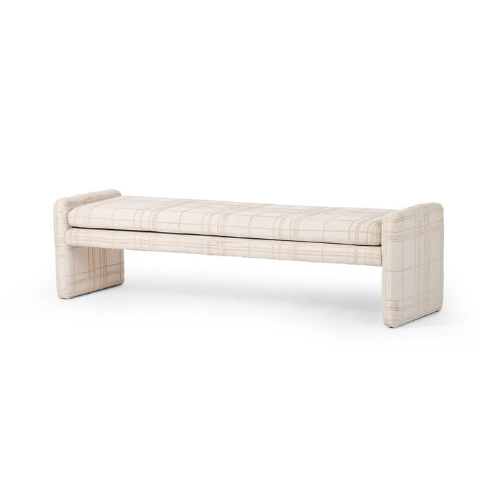 Sabrina Accent Bench - Sheffield Ivory - Ivory