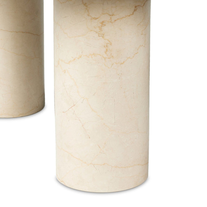 Noah Coffee Table - Cream Marble