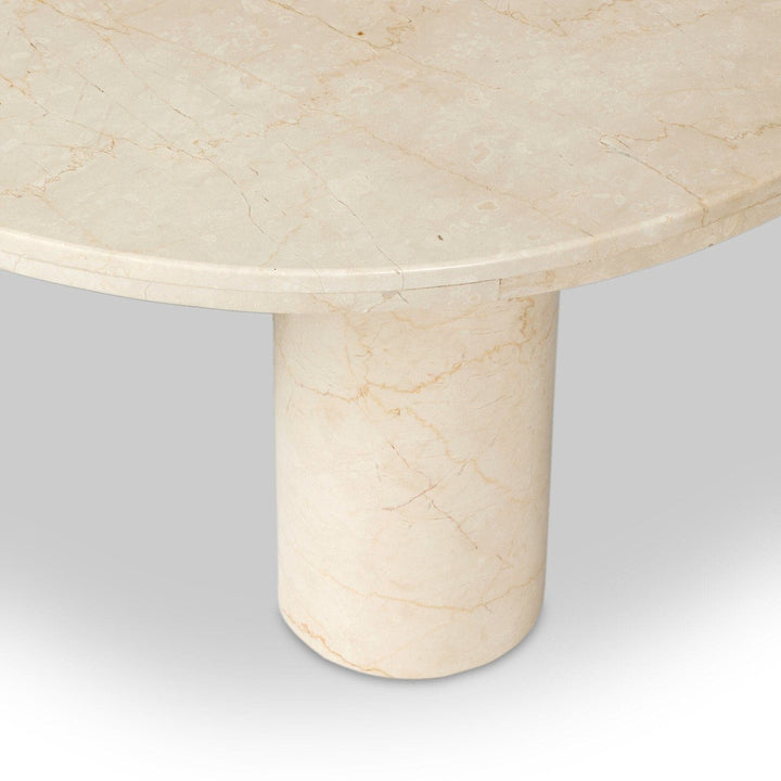 Noah Coffee Table - Cream Marble