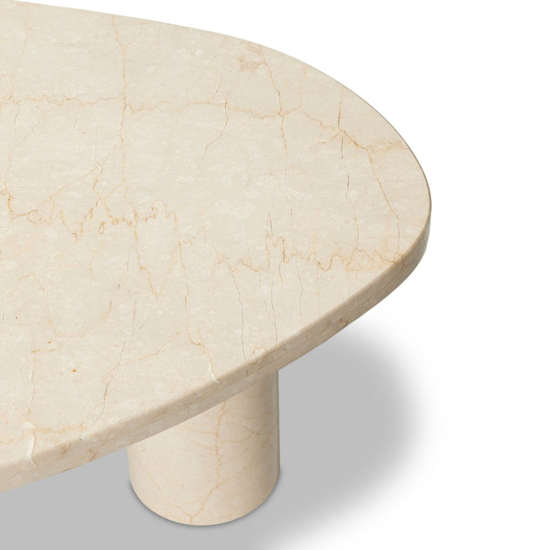 Noah Coffee Table - Cream Marble