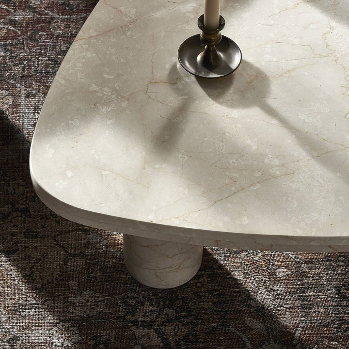 Noah Coffee Table - Cream Marble