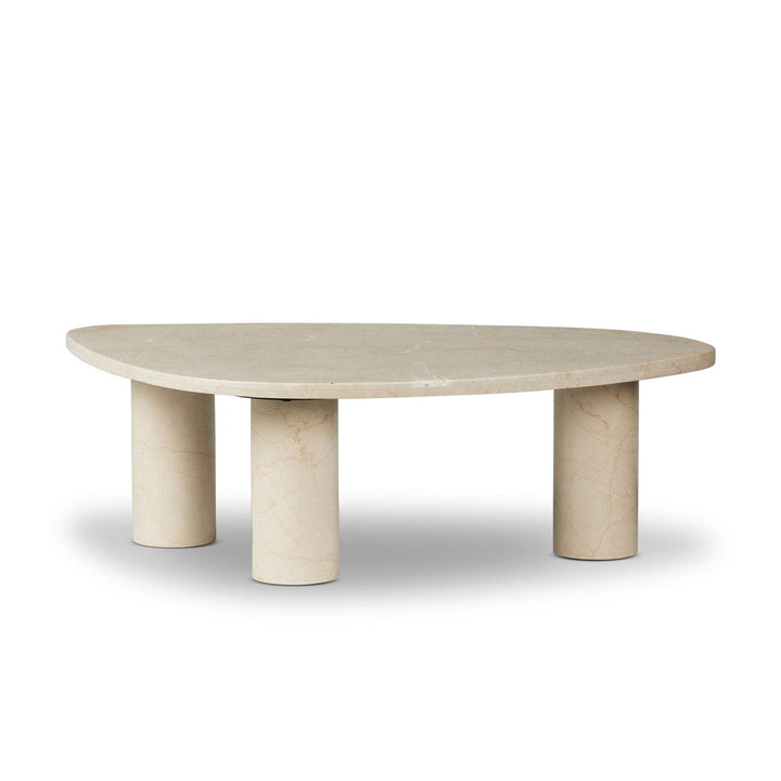 Noah Coffee Table - Cream Marble