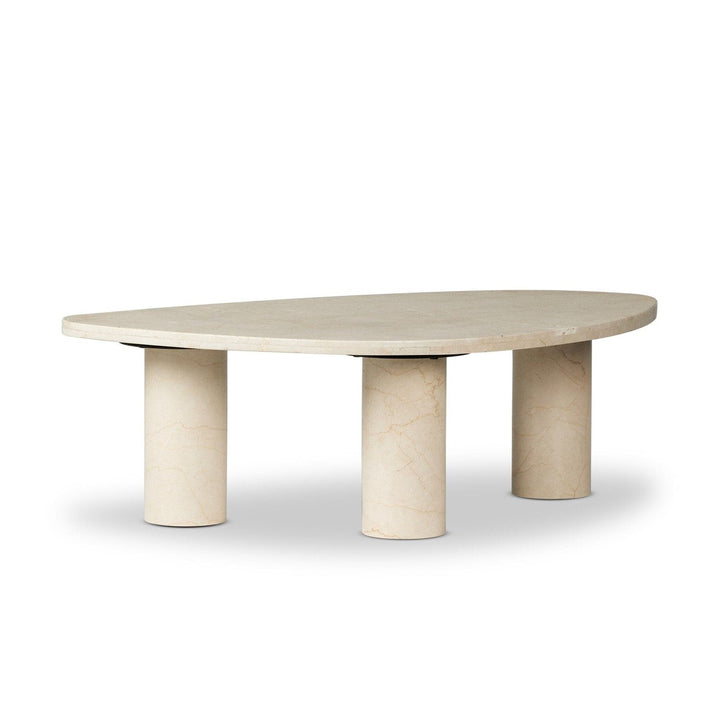 Noah Coffee Table - Cream Marble