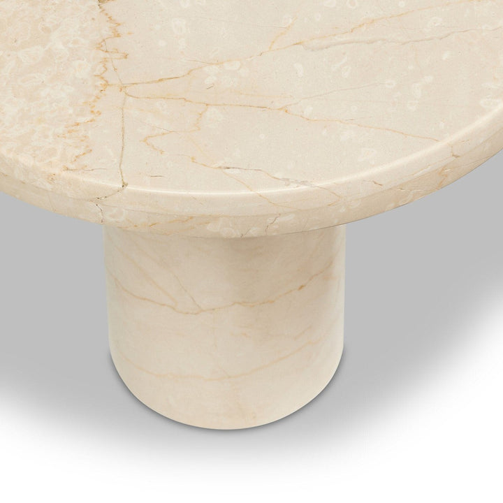 Noah Coffee Table - Cream Marble