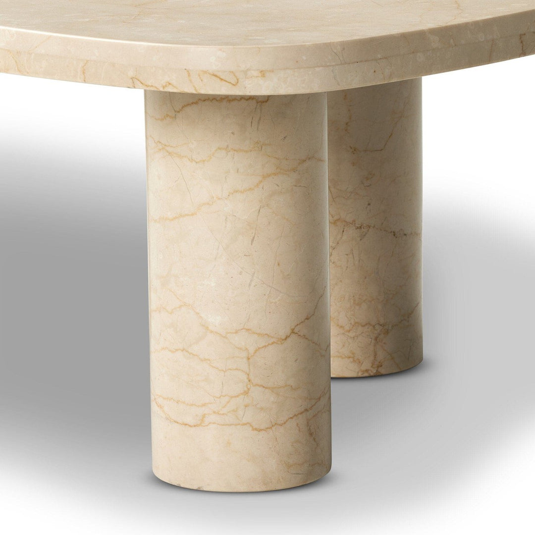 Noah Coffee Table - Cream Marble