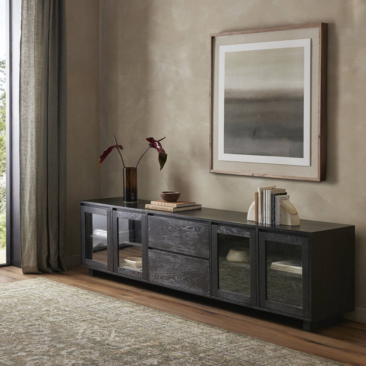 Riccardo Media Unit - Black Oak