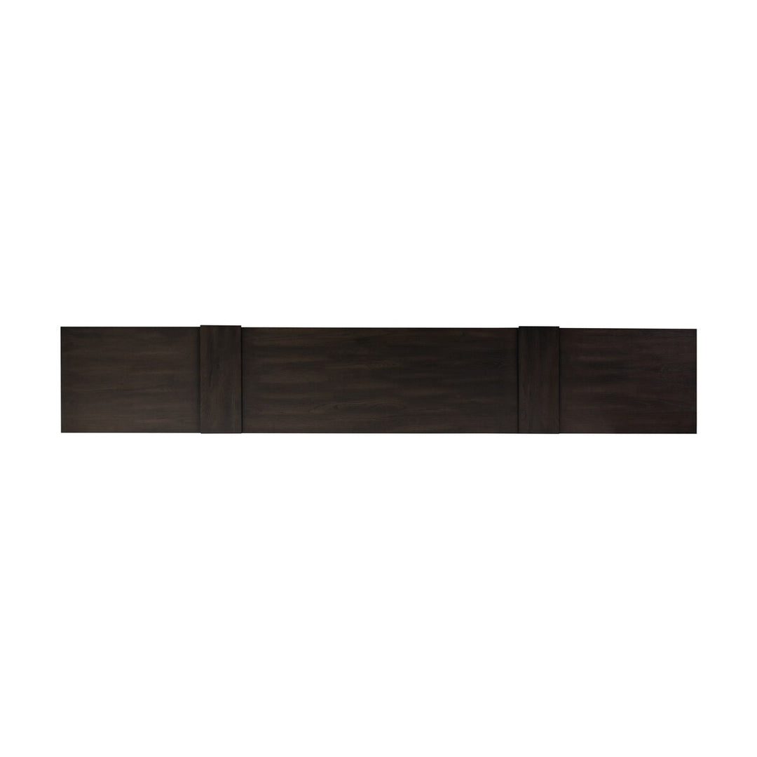 Sawyer Media Console - Smoked Black Veneer