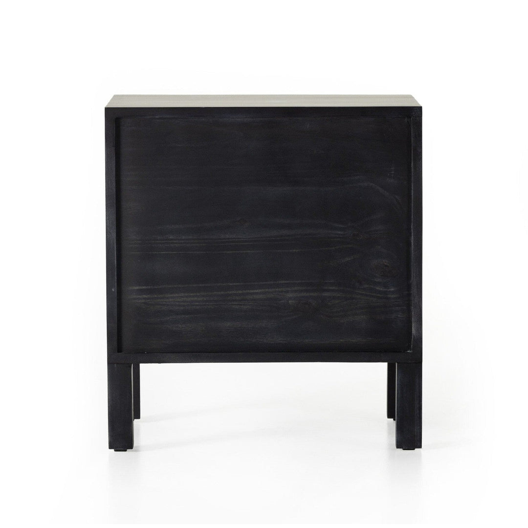 Calloway Nightstand - Black Wash Poplar