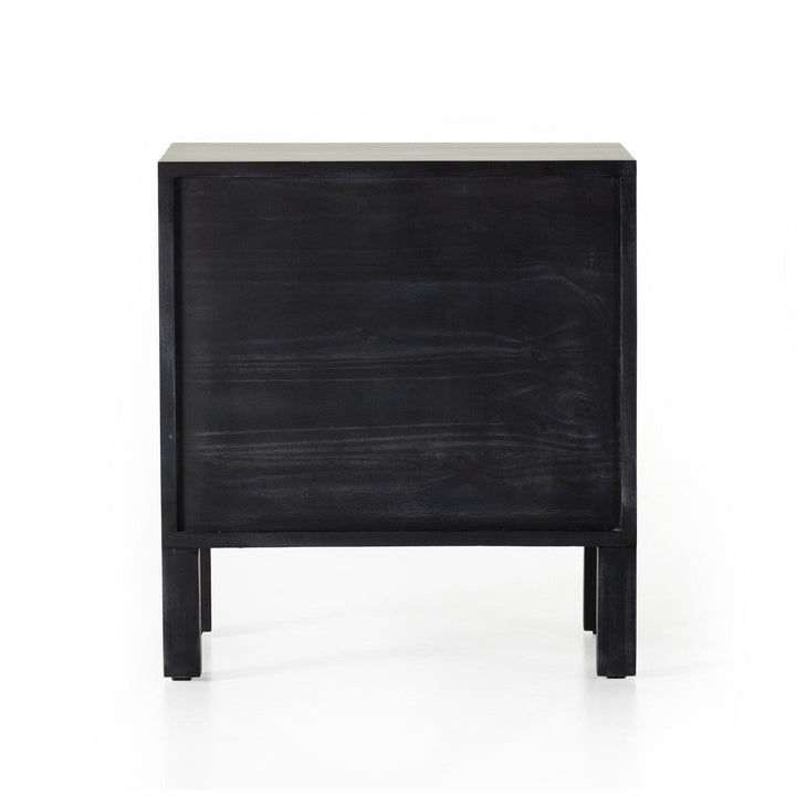 Calloway Nightstand - Black Wash Poplar