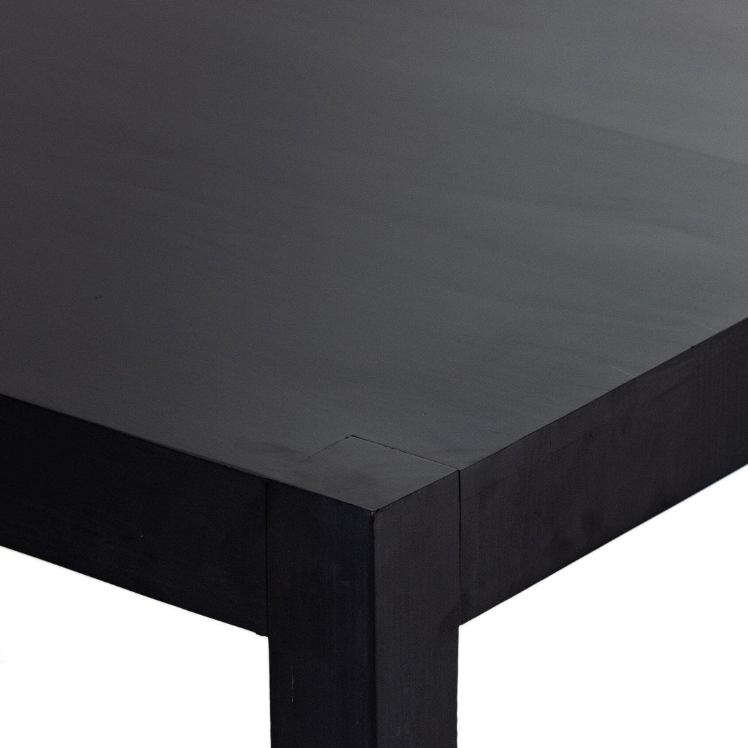 Calloway Dining Table - Black Wash Poplar