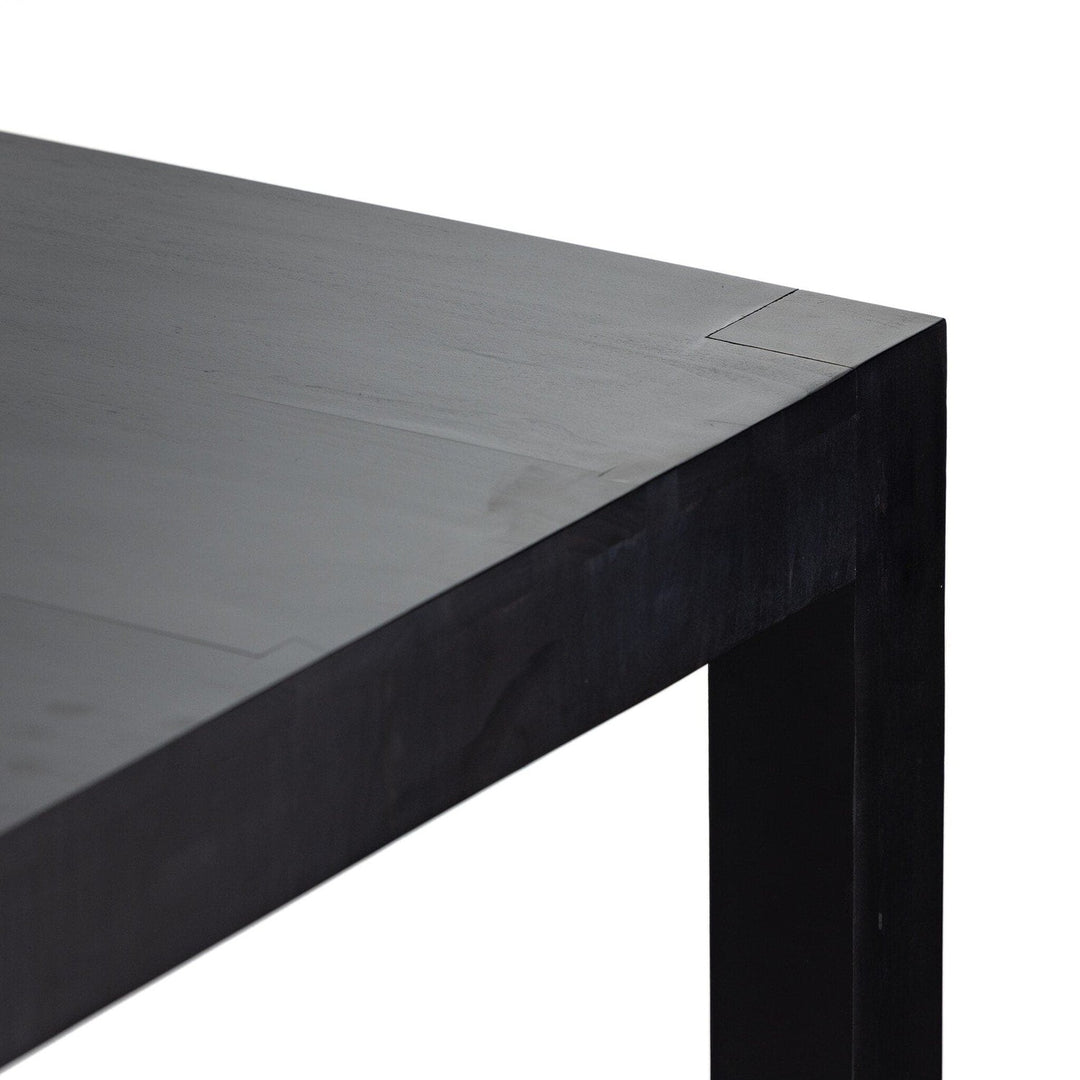 Calloway Dining Table - Black Wash Poplar