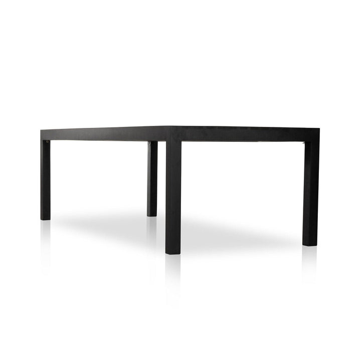 Calloway Dining Table - Black Wash Poplar