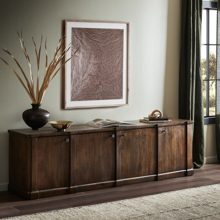 Sawyer Media Console - Brown