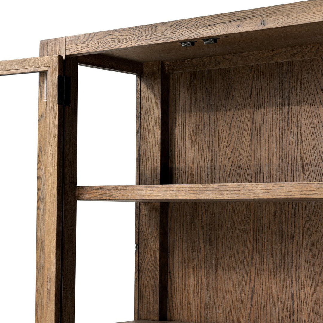 Camden Cabinet - Weathered Oak