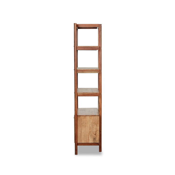 Dane Bookcase - Smoked Honey Parawood