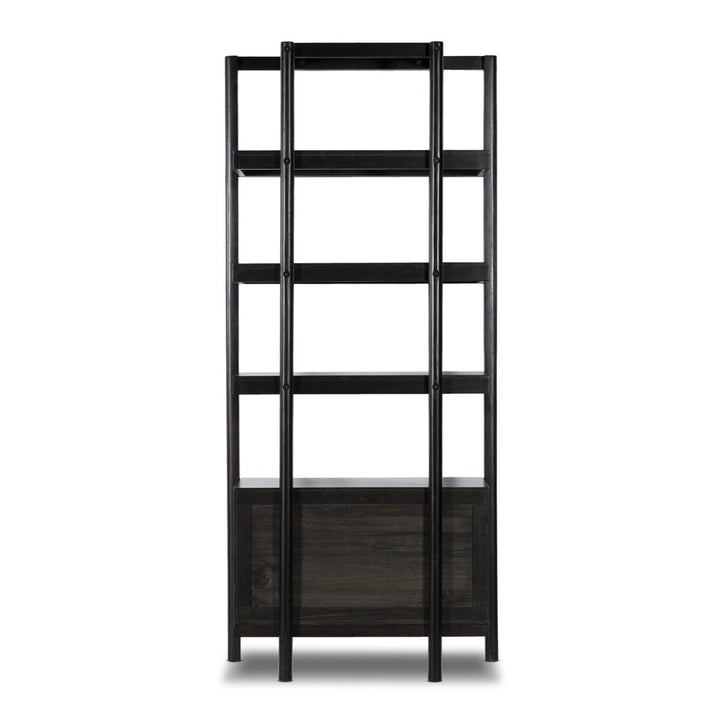 Dane Bookcase - Worn Black Parawood