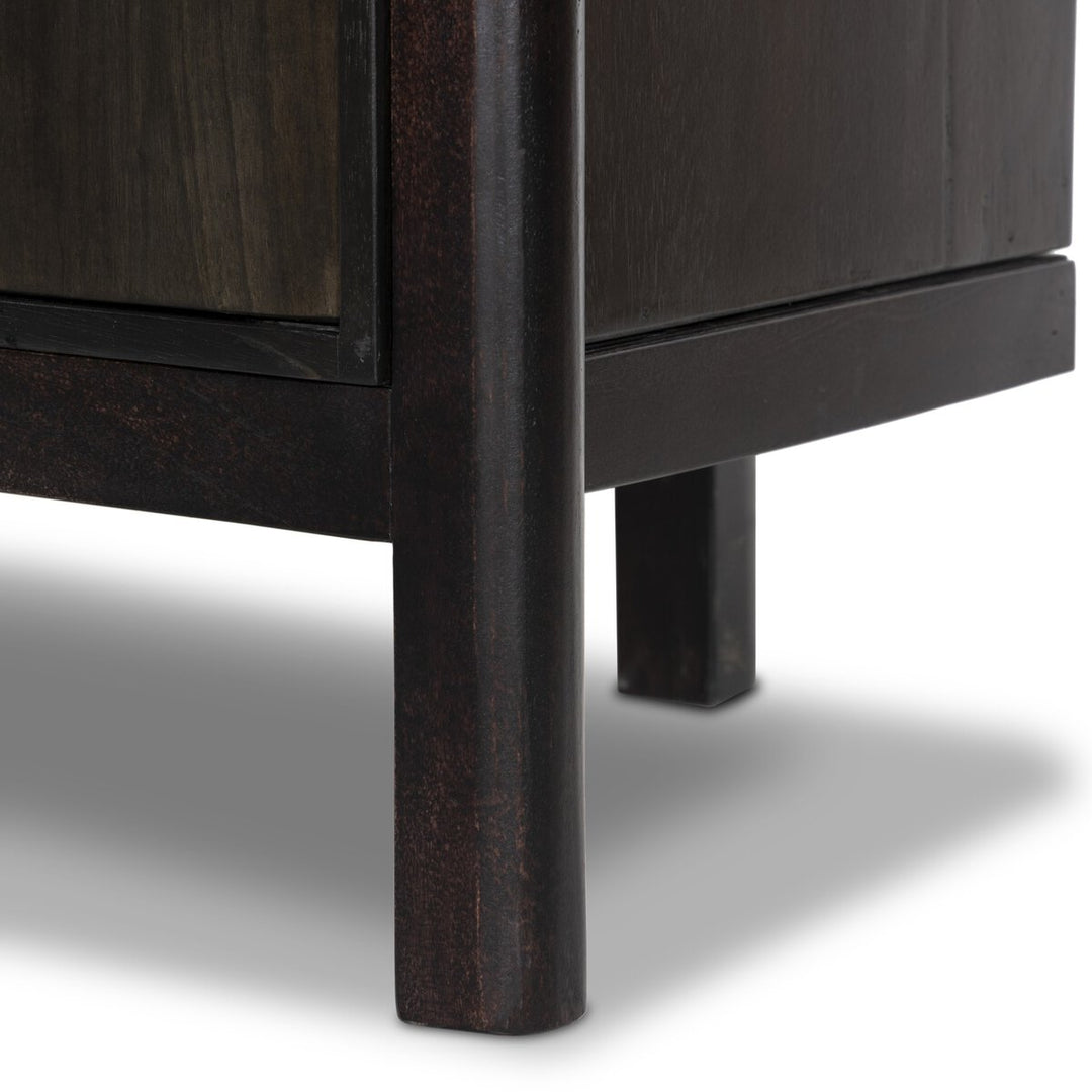 Dane Bookcase - Worn Black Parawood