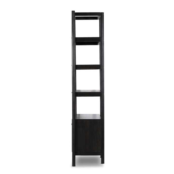 Dane Bookcase - Worn Black Parawood