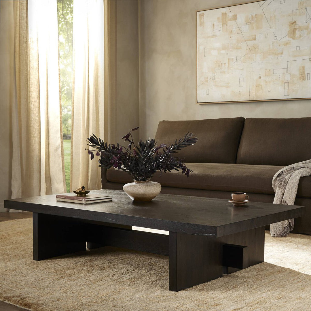 Lucas Coffee Table - Smoked Black