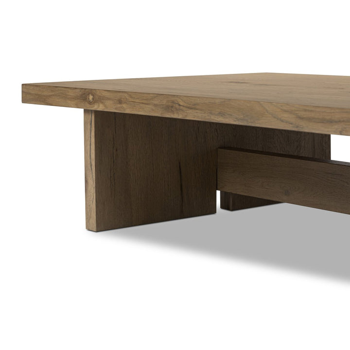 Lucas Coffee Table - Rubbed Light Oak