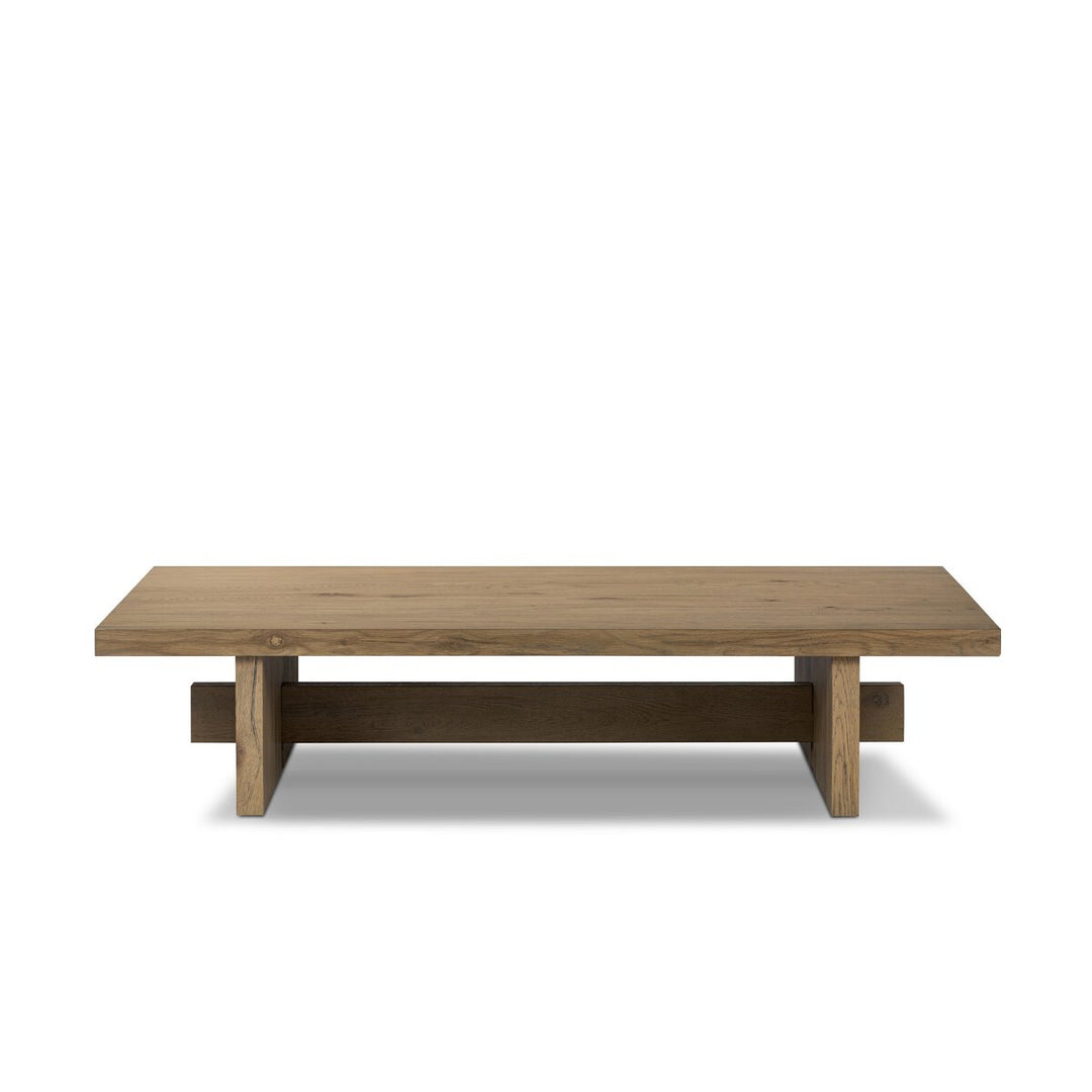 Lucas Coffee Table - Rubbed Light Oak