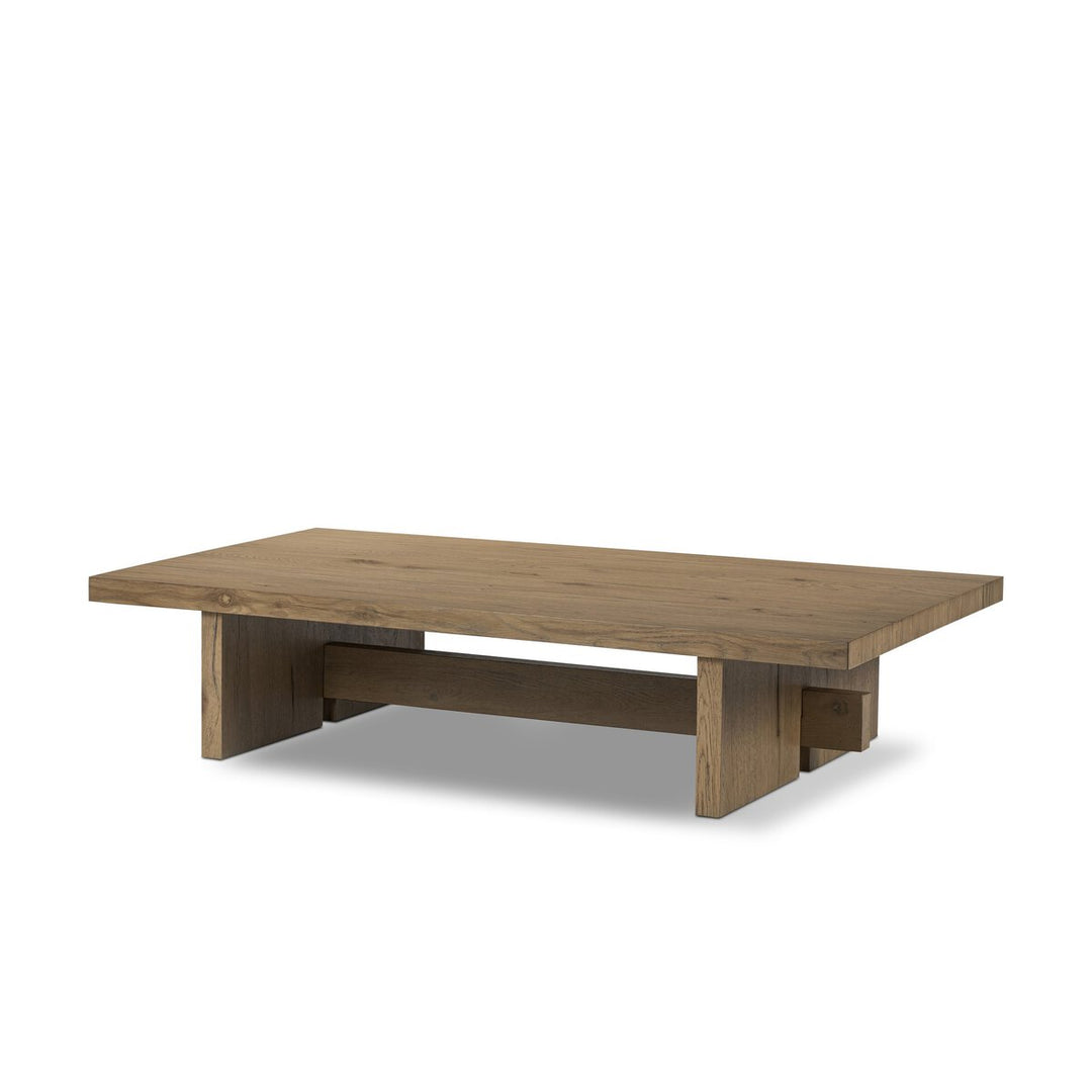 Lucas Coffee Table - Rubbed Light Oak