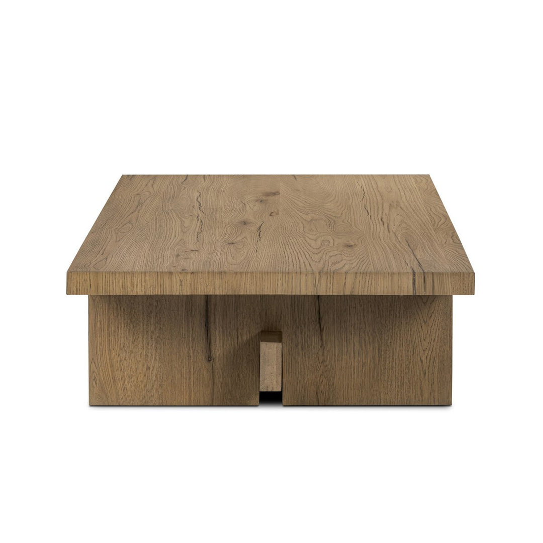 Lucas Coffee Table - Rubbed Light Oak