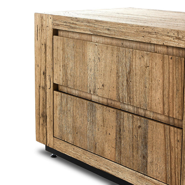 Weston Nightstand - Rustic Wormwood Oak