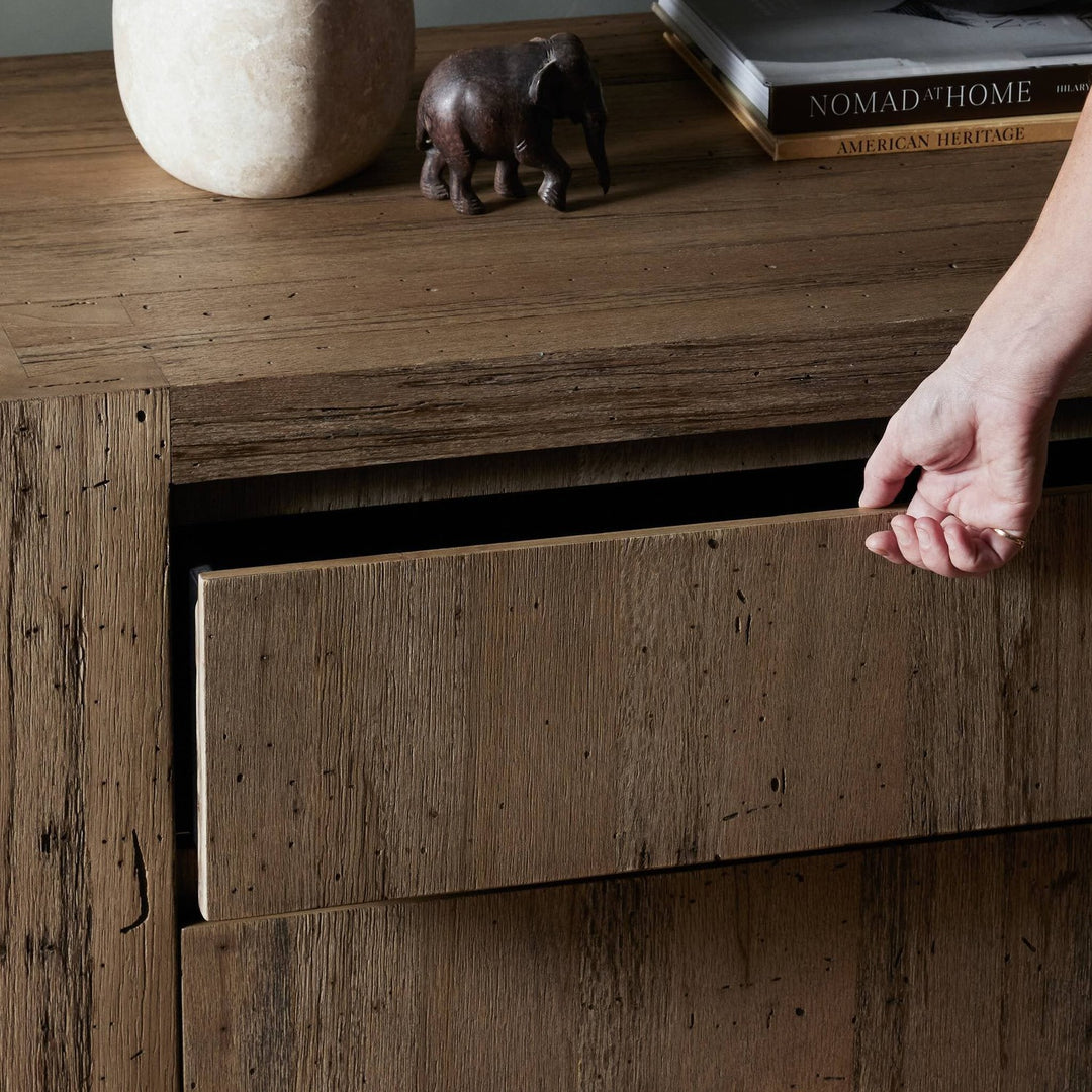 Weston Nightstand - Rustic Wormwood Oak