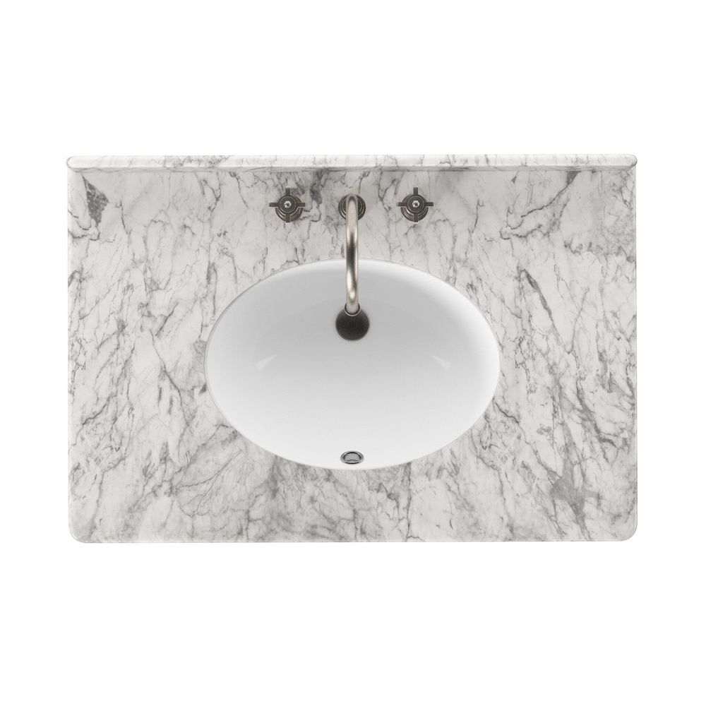 Toulouse Single Vanity - Washed Blonde Oak Veneer